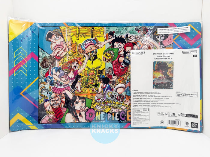 One Piece Card Game: EB02-010 Monkey D Luffy Promo Playmat Limited Edition Vol. 5