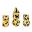 7-Die Set Animals: Golden Pup Polyhedral Dice Set