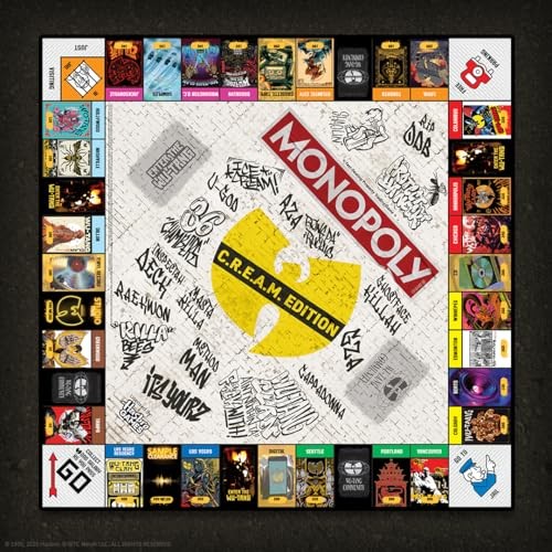 Monopoly: Wu-Tang Clan - C.R.E.A.M. Edition Board Game