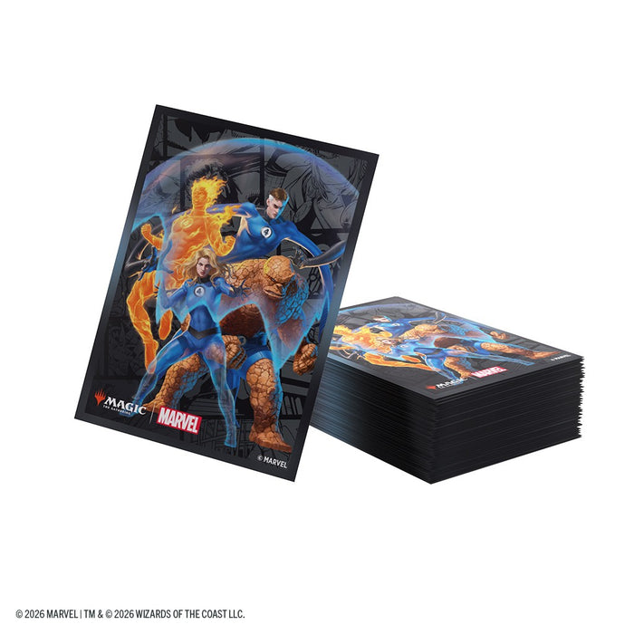 Gamegenic Marvel Super Heroes Premium Art Sleeves: The Fantastic Four (100 Count)