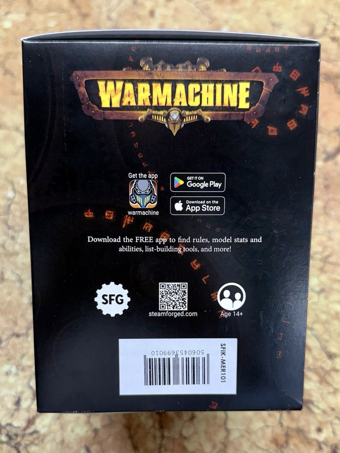 Steamforged Warmachine: Emperor Carver Ultimus Esquire III War Boar Miniature