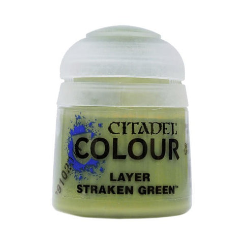 Games Workshop Warhammer Colour: Straken Green Layer Paint