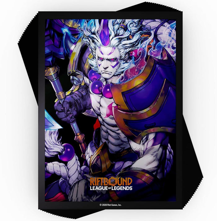 Riftbound - League of Legends TCG: Spiritforged Darius Card Sleeves (100 Count)
