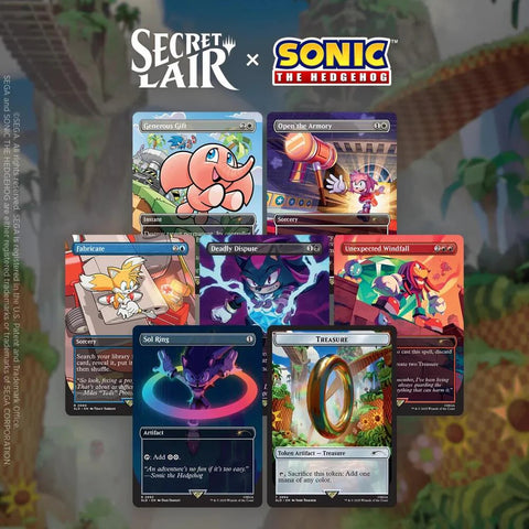 Magic: The Gathering - Secret Lair x Sonic the Hedgehog: Chasing Adventure Booster Box