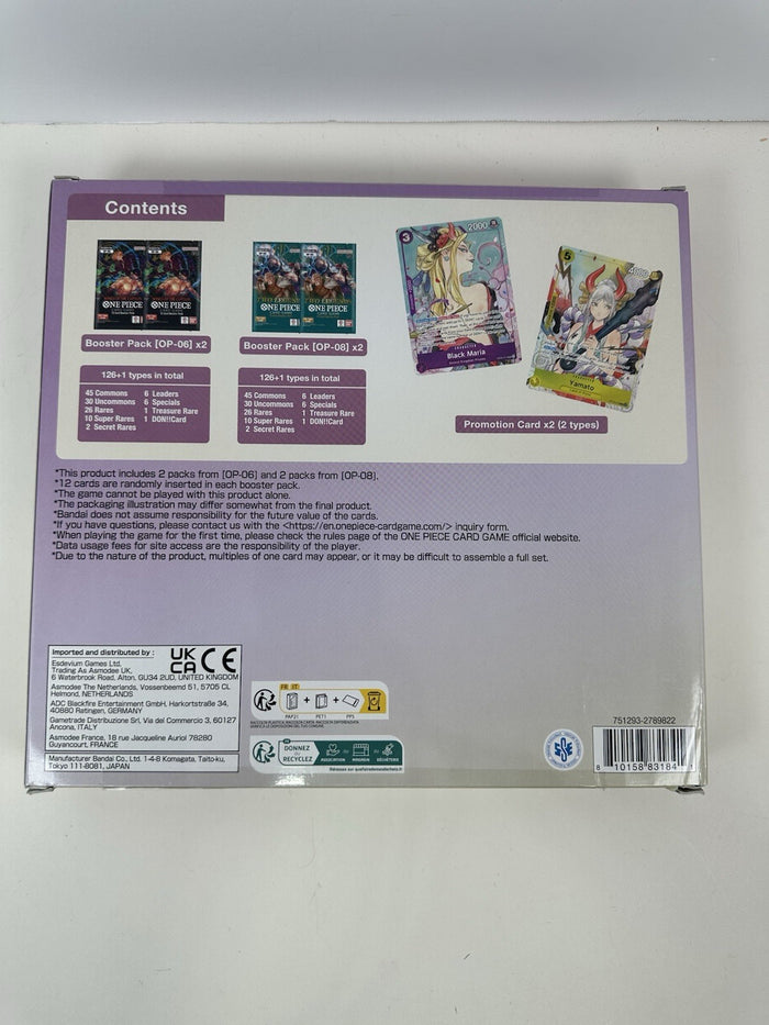 Bandai One Piece Card Game: Illustration Box Vol. 2