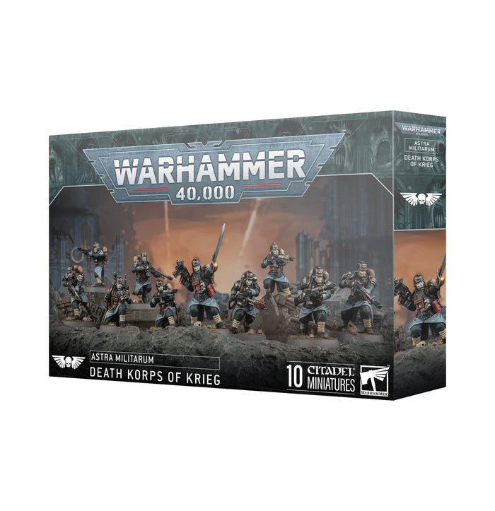 Games Workshop Warhammer 40K: Astra Militarum Death Korps of Krieg (10 Models)