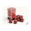 Chessex Speckled Dice d6 16mm: Lava Stone (12 Pack)
