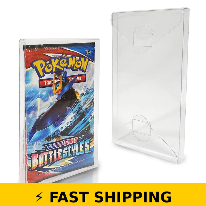EVORETRO Booster Pack Protector: 10 Pack for Trading Cards
