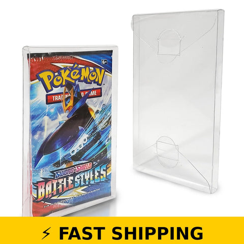 EVORETRO Booster Pack Protector: 10 Pack for Trading Cards