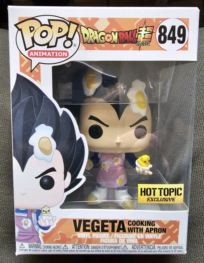 Funko Pop! Animation: Dragon Ball Super - Vegeta Cooking with Apron