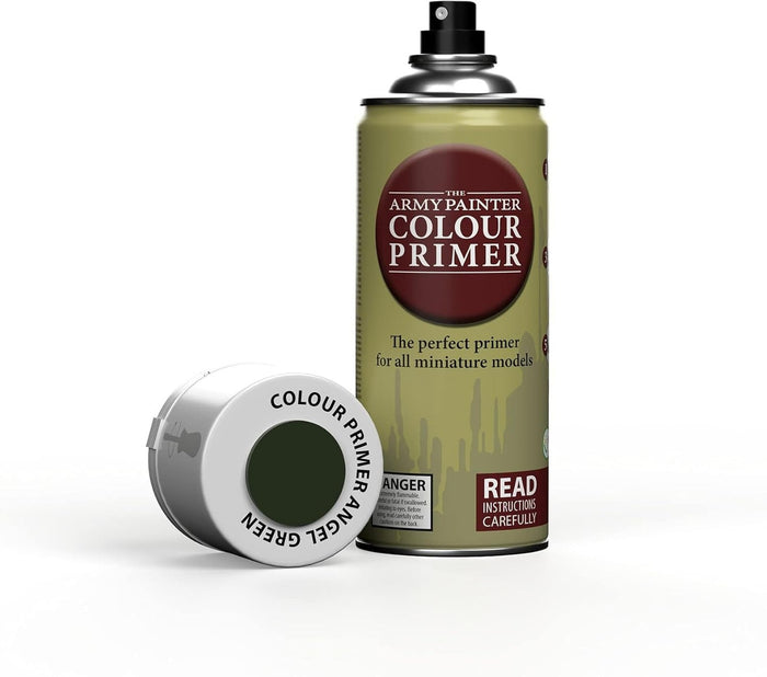 The Army Painter Colour Primer: Angel Green 400ml Acrylic Spray Primer