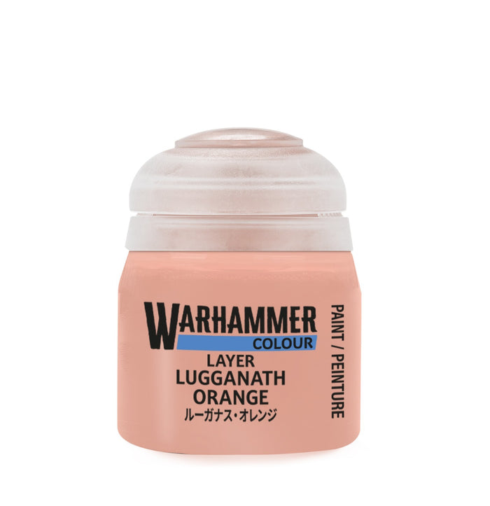 Citadel Layer Paints: Lugganath Orange 12ml Pot