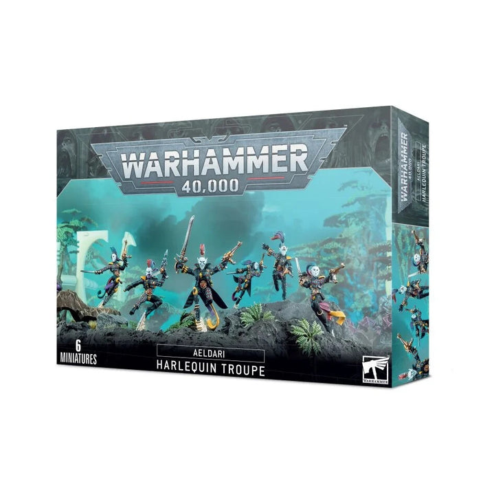 Games Workshop Warhammer 40,000: Harlequin Troupe Eldar (5 Miniatures)