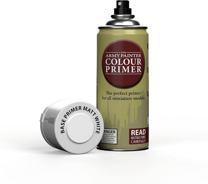 The Army Painter Color Primer: Matt White 400ml Spray