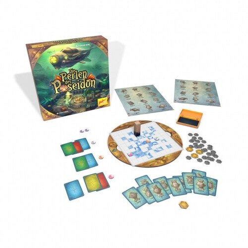 The Pearls of Poseidon Board Game (2-4 Players)