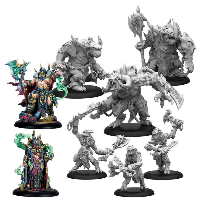 Warmachine: Orgoth Cursebound Command Cadre Board Game