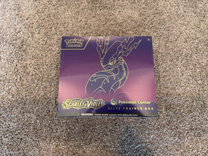 Pokemon Scarlet and Violet: Pokémon Center Elite Trainer Box - Miraidon