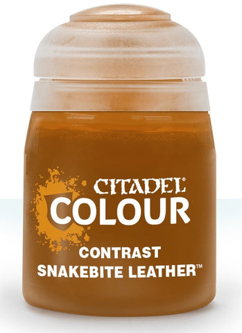 Games Workshop Citadel Colour: Contrast - Snakebite Leather Paint