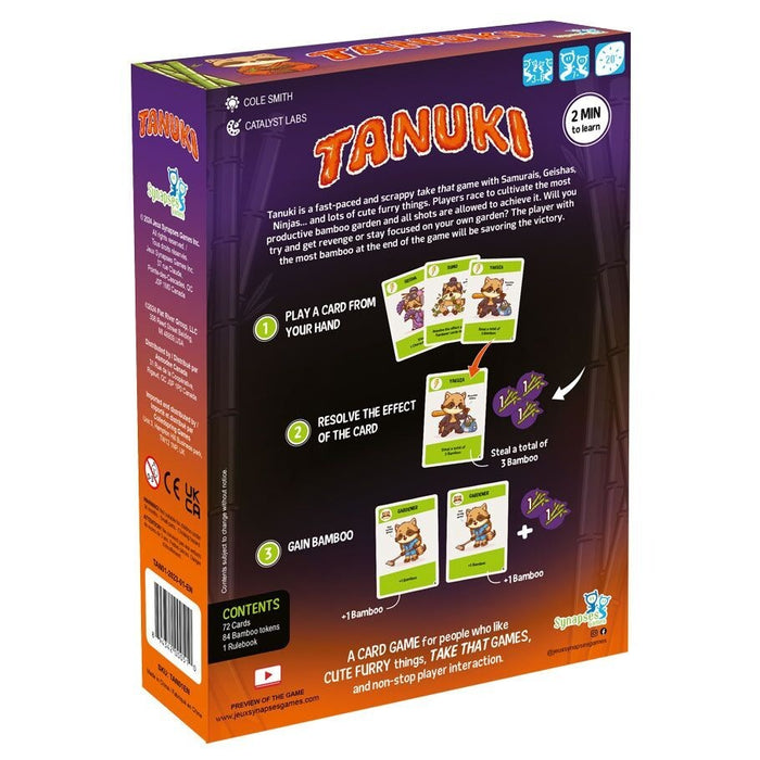 Synapses Games Tanuki Card Game