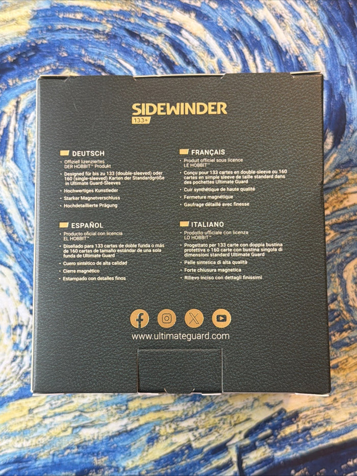 Ultimate Guard Sidewinder Deck Box 133+: The Hobbit - A Fateful Engagement