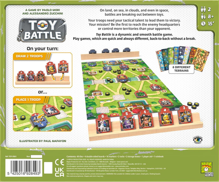Toy Battle Board Game for 2–4 Players | Repos Production