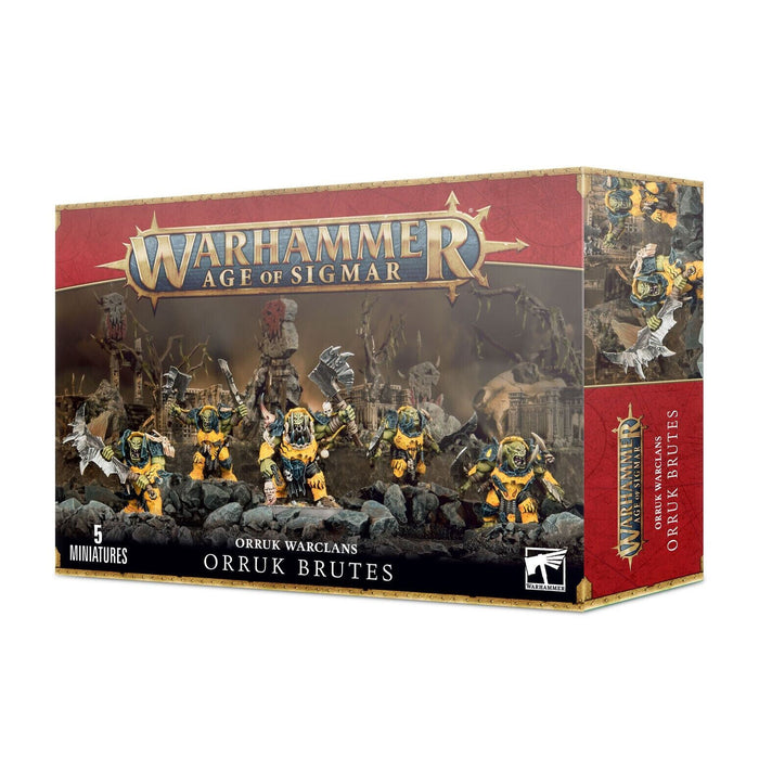Games Workshop Warhammer Age of Sigmar: Ironjawz Orruk Brutes (10 Models)