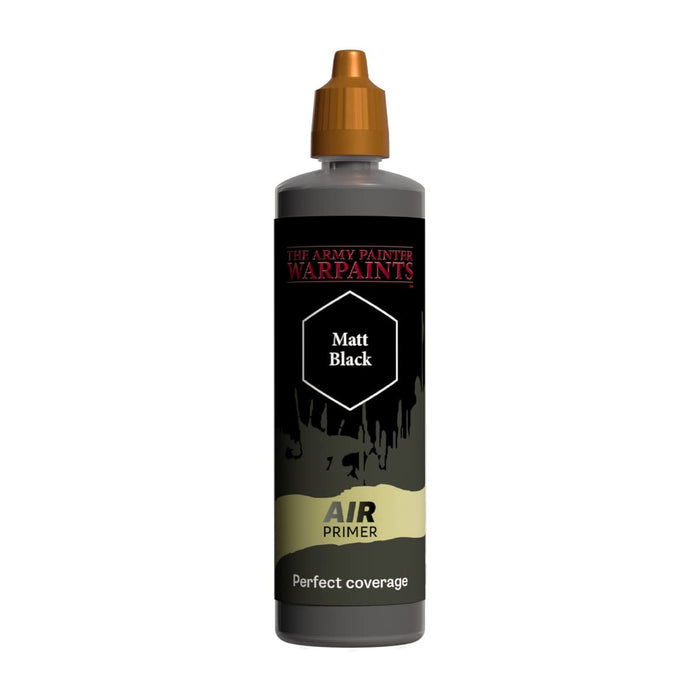 The Army Painter Warpaints Air Primer Matt Black 100ml Airbrush Paint