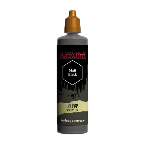 The Army Painter Warpaints Air Primer Matt Black 100ml Airbrush Paint