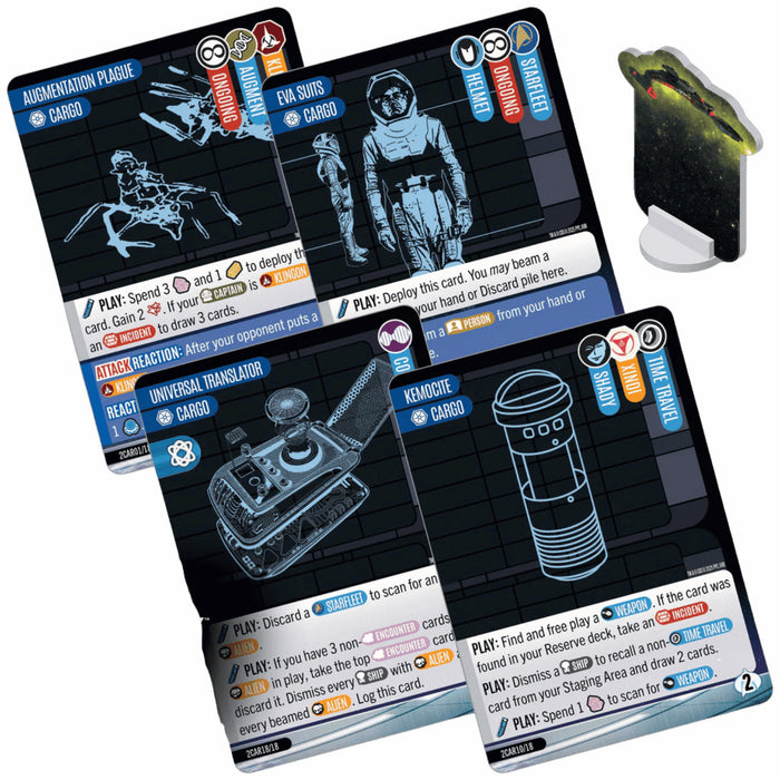 WizKids Star Trek: Captain's Chair - To Boldly Go Board Game