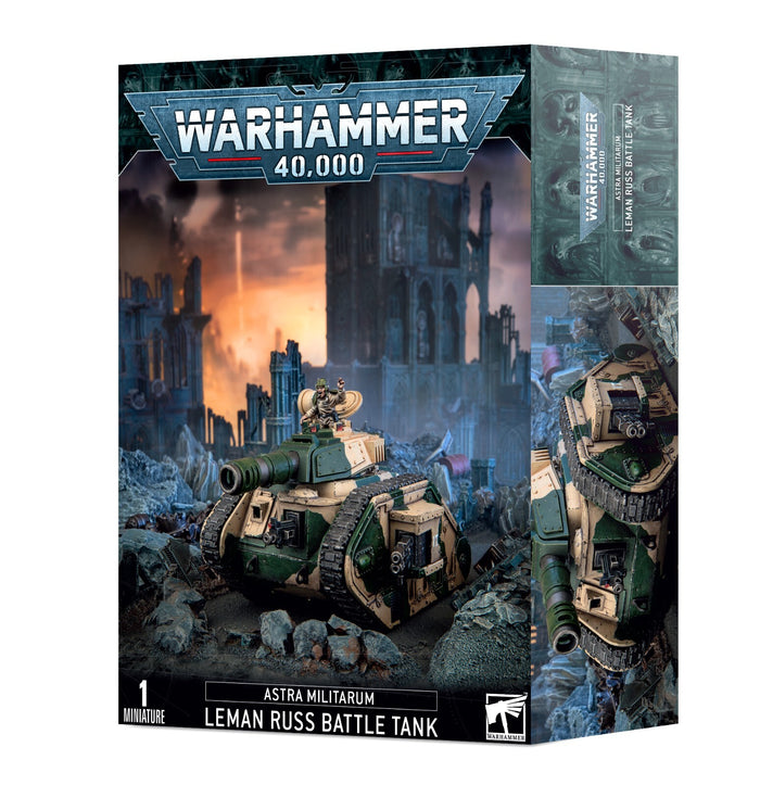 Games Workshop Warhammer 40,000: Astra Militarum Leman Russ Battle Tank Miniature
