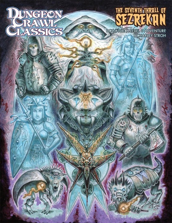 Dungeon Crawl Classics: The Seventh Thrall of Sezrekan Board Game
