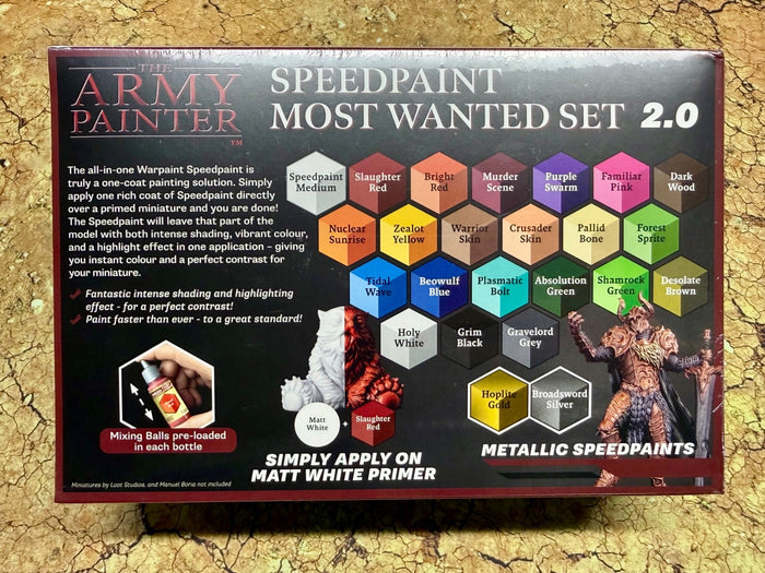 The Army Painter Speedpaint Most Wanted Set 2.0