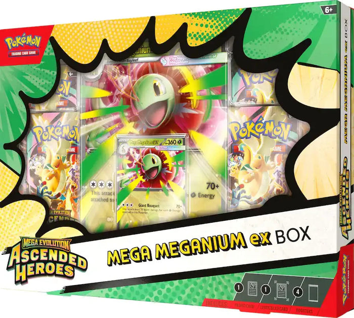 Pokemon Ascended Heroes Mega ex Box Bundle (3 Boxes)