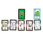 USAopoly Flip 7 Card Game: Disney Tim Burton's The Nightmare Before Christmas