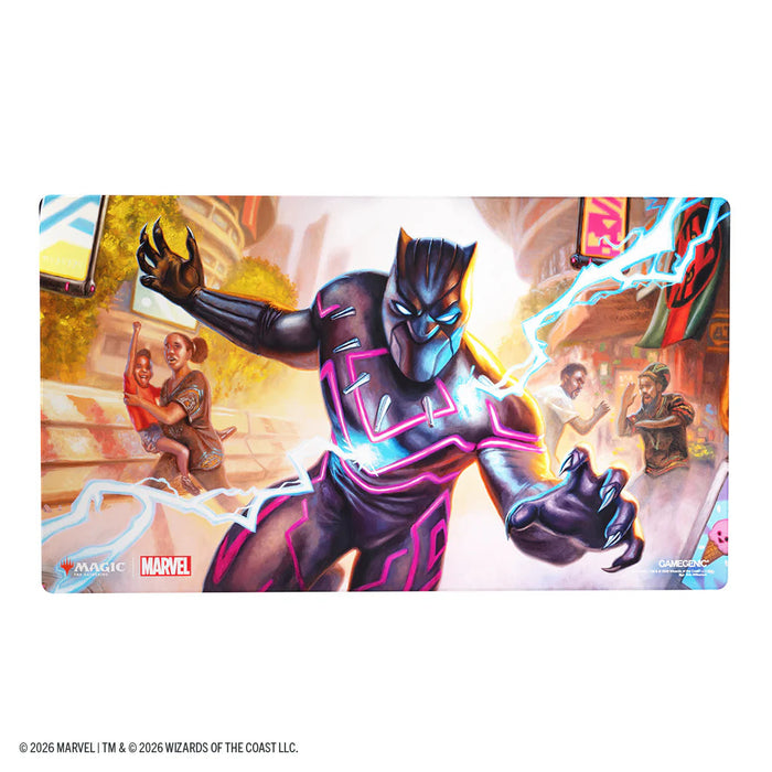 Marvel Super Heroes: Black Panther Playmat - Striking Shiny Design