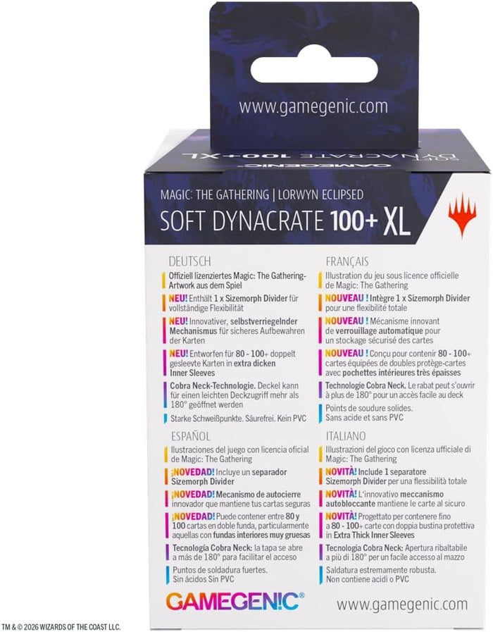 Gamegenic Dynacrate 100+ XL Deck Box: Lorwyn Eclipsed