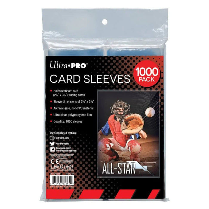 Ultra PRO Soft Penny Sleeves: Standard Card Protectors (1000 Count)