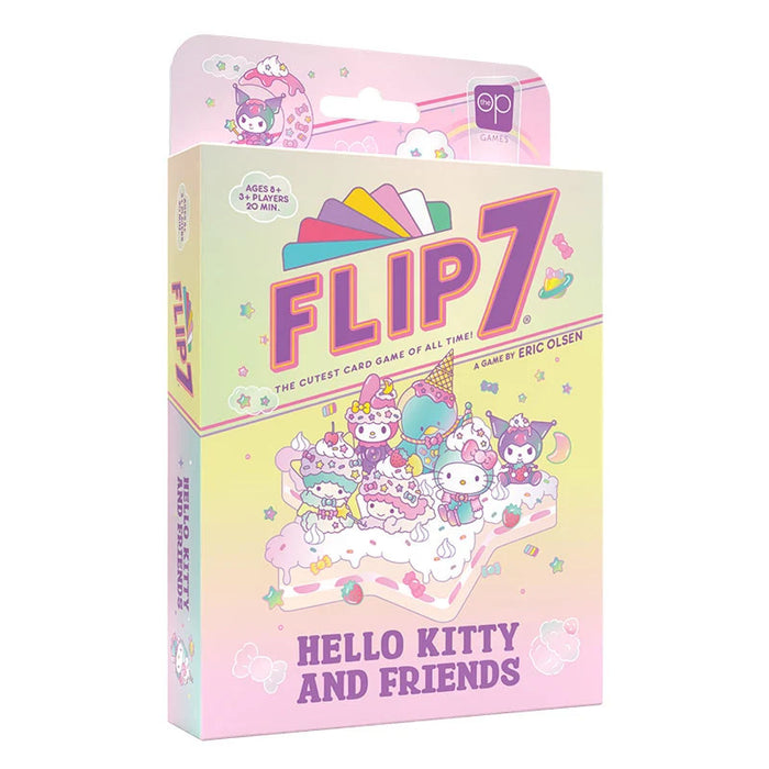 USAopoly Flip 7: Hello Kitty and Friends Edition Card Game