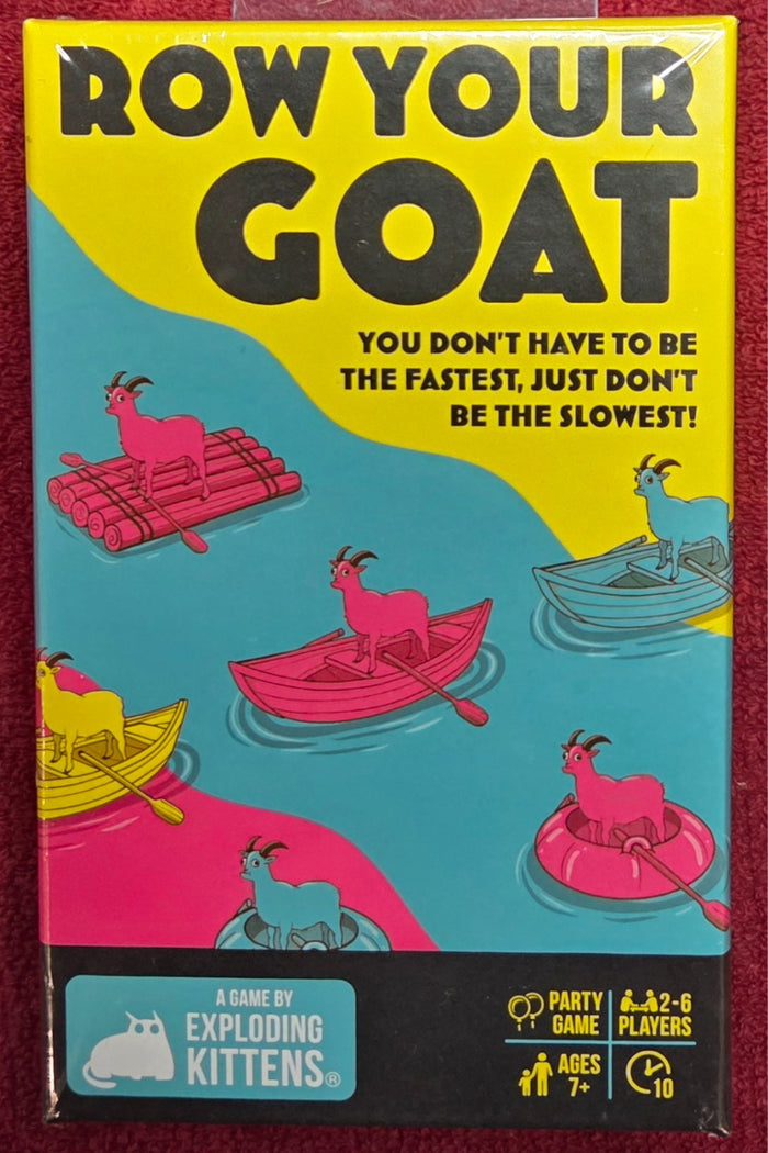 Exploding Kittens: Row Your Goat Board Game