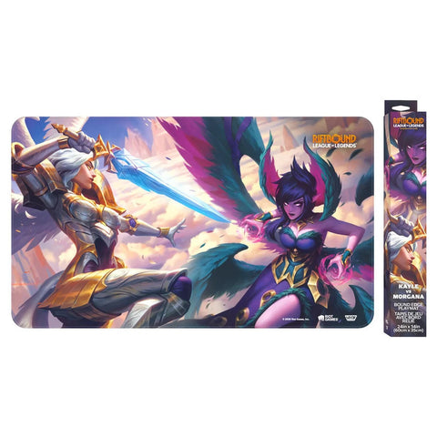 Riot Games Riftbound: League of Legends - Vendetta Kayle vs Morgana Playmat
