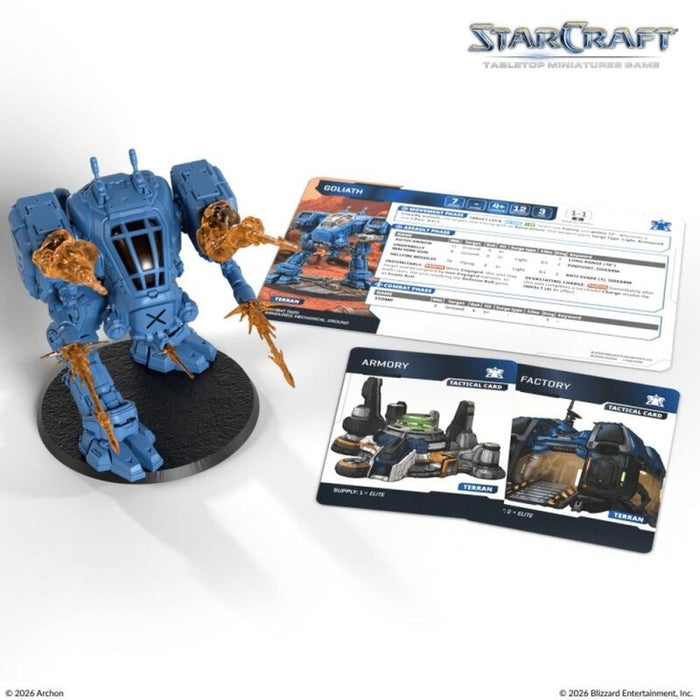 Starcraft: The Miniatures Game - Wave 1: Terran Goliath Expansion