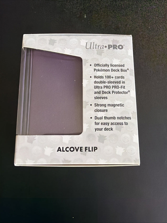 Ultra PRO Gengar ALCOVE Flip Deck Box: Magnetic 100 Card Capacity