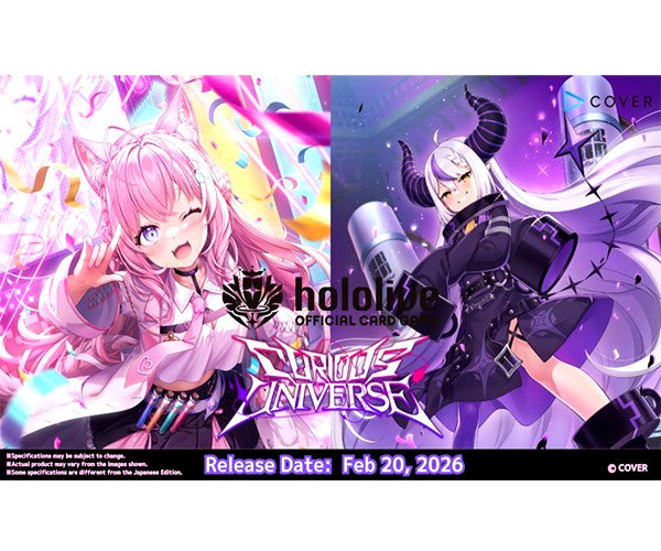 Bushiroad Hololive OCG: Curious Universe Booster Box (20 Packs)