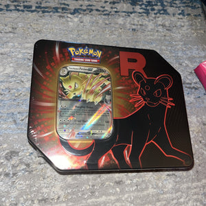 Pokemon Trading Card Game: Team Rocket Tin - Team Rocket's Mewtwo ex