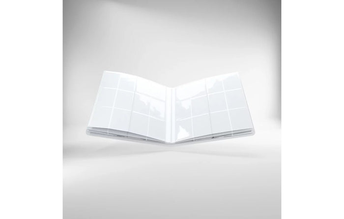 GameGenic Casual Album 24-Pocket Binder Portfolio: White (Holds 480 Cards)
