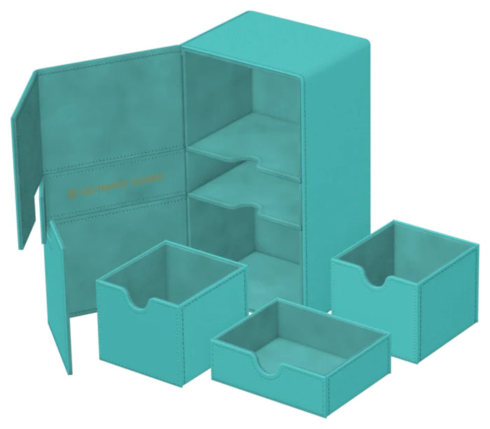 Ultimate Guard Twin Flip n Tray 200: Lagoon Xenoskin Deck Case