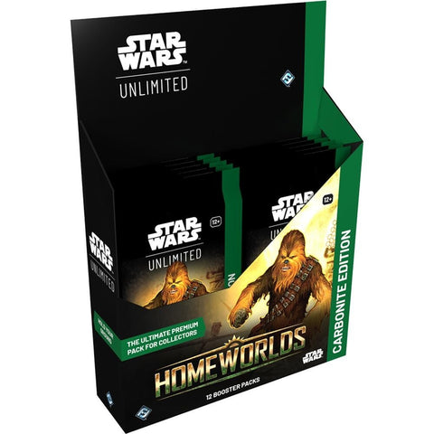 Star Wars: Unlimited - Homeworlds Carbonite Booster Display (24 Packs)