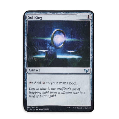 Magic: The Gathering Sol Ring Fleece Throw Blanket (45 x 63 Inches)