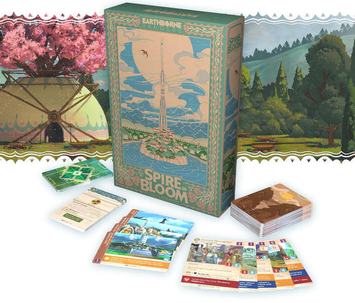 Earthborne Games Earthborne Rangers: Spire in Bloom Board Game (1-4 Players)