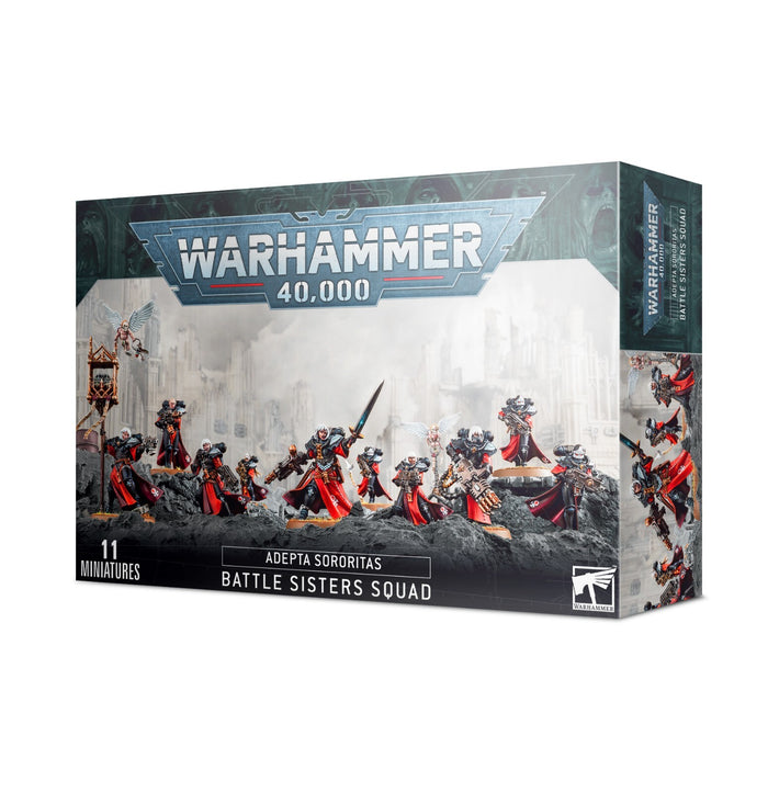 Games Workshop Warhammer 40K: Adepta Sororitas Battle Sisters Squad (10 Models)